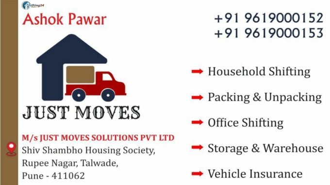 Just Moves &#8211; Packers And Movers In Pune