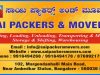 Sai Packers And Movers In Bangalore – Shifting 24