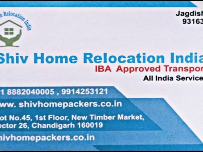 Shiv Home Relocation Packers And Movers In Chandigarh